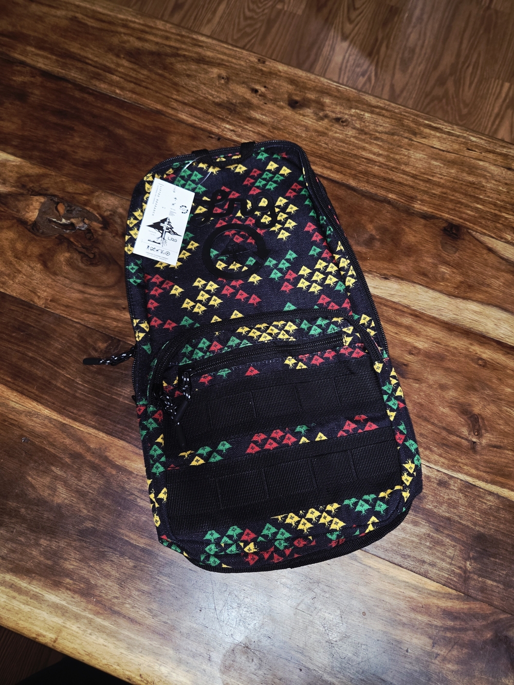LRG "Remix" Sling Bag - Rasta Multicolor - One Size